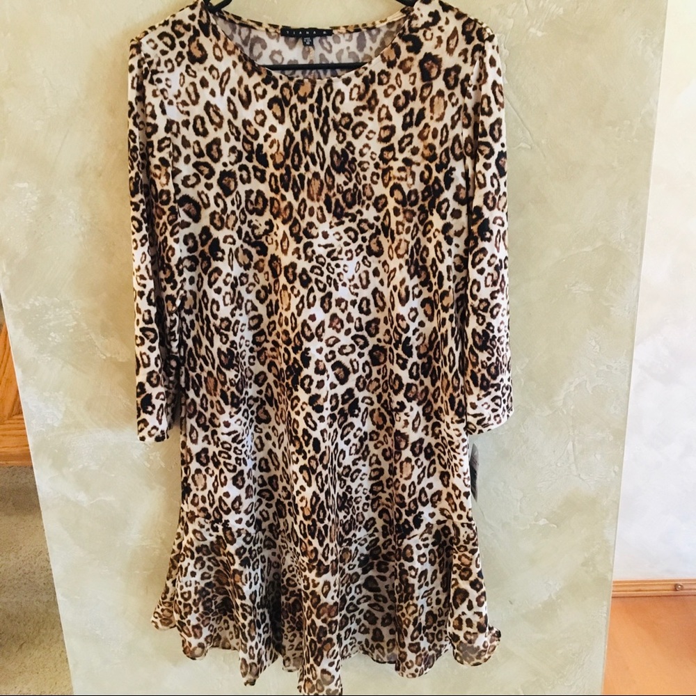 NWT Tiana B. Animal Print Dress